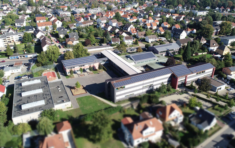 Luftbild Gebäude